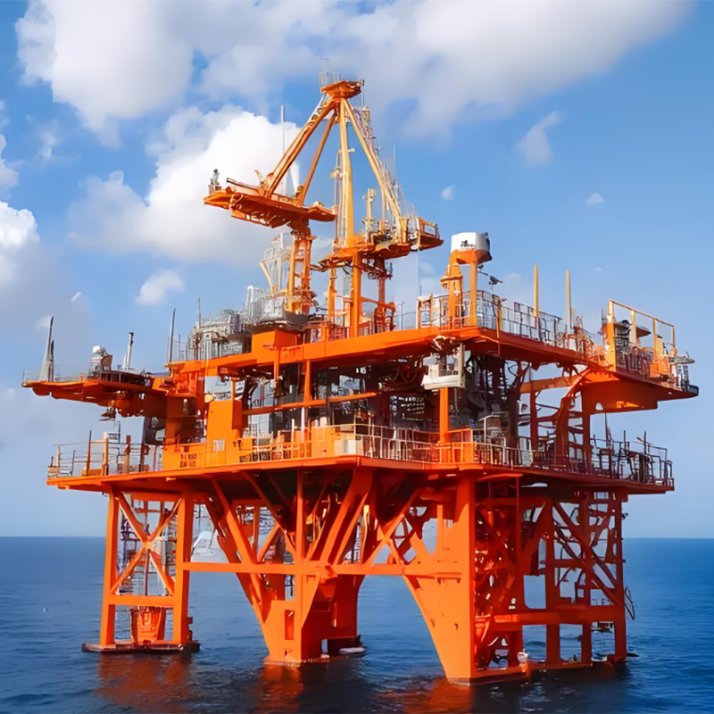 Компоненты конструкции морской морской платформы из углеродистой стали Компоненты конструкции морской морской платформы из углеродистой стали